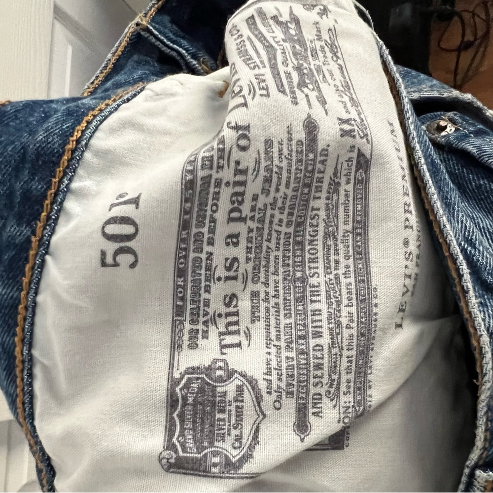 Levi’s 501 90’s original 31 x 32 Mad Love medium wash - Picture 14 of 14